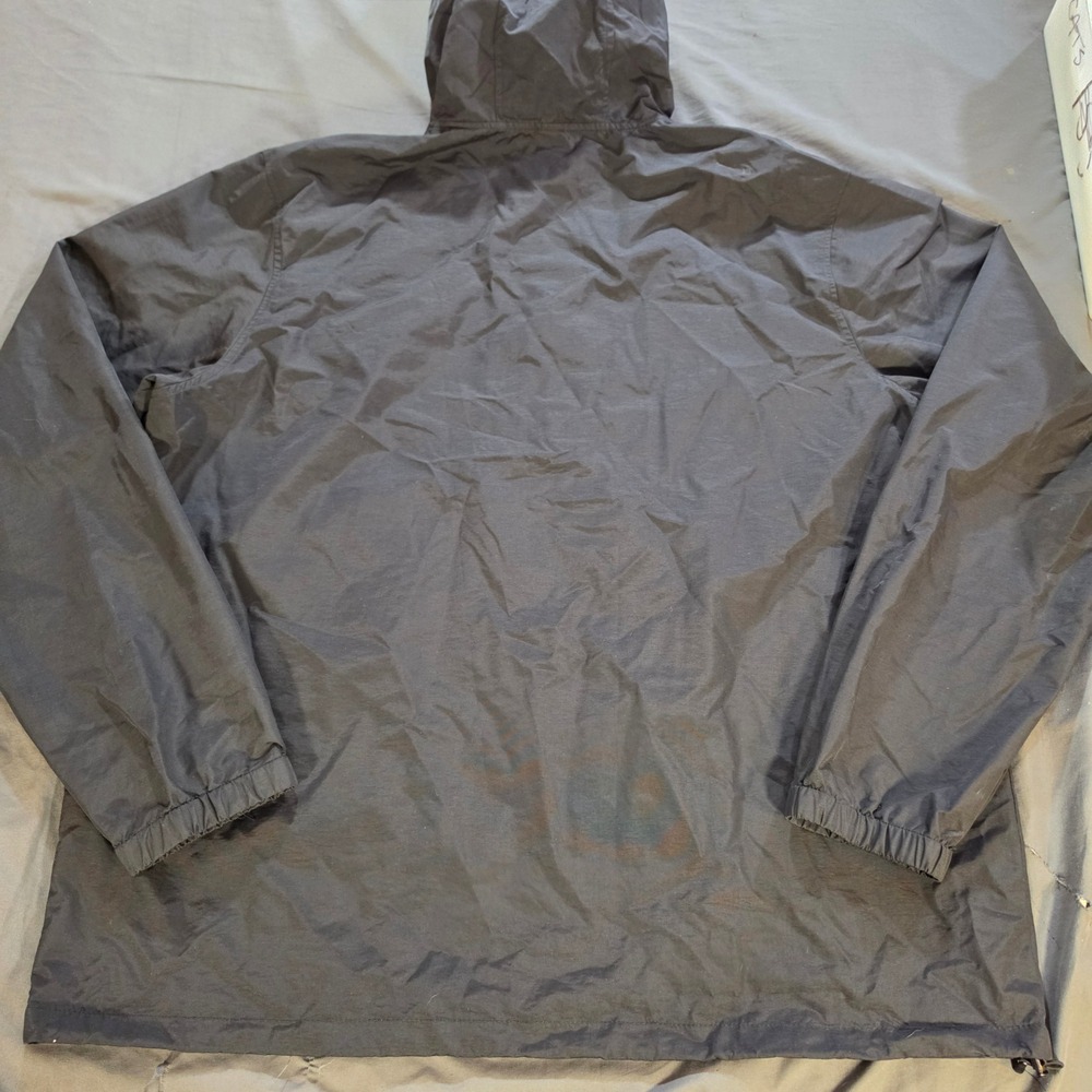 Independent Trading Co Carinthia Windbreaker Jacket Black Quarter Zip Mens 3XL - Picture 8 of 13